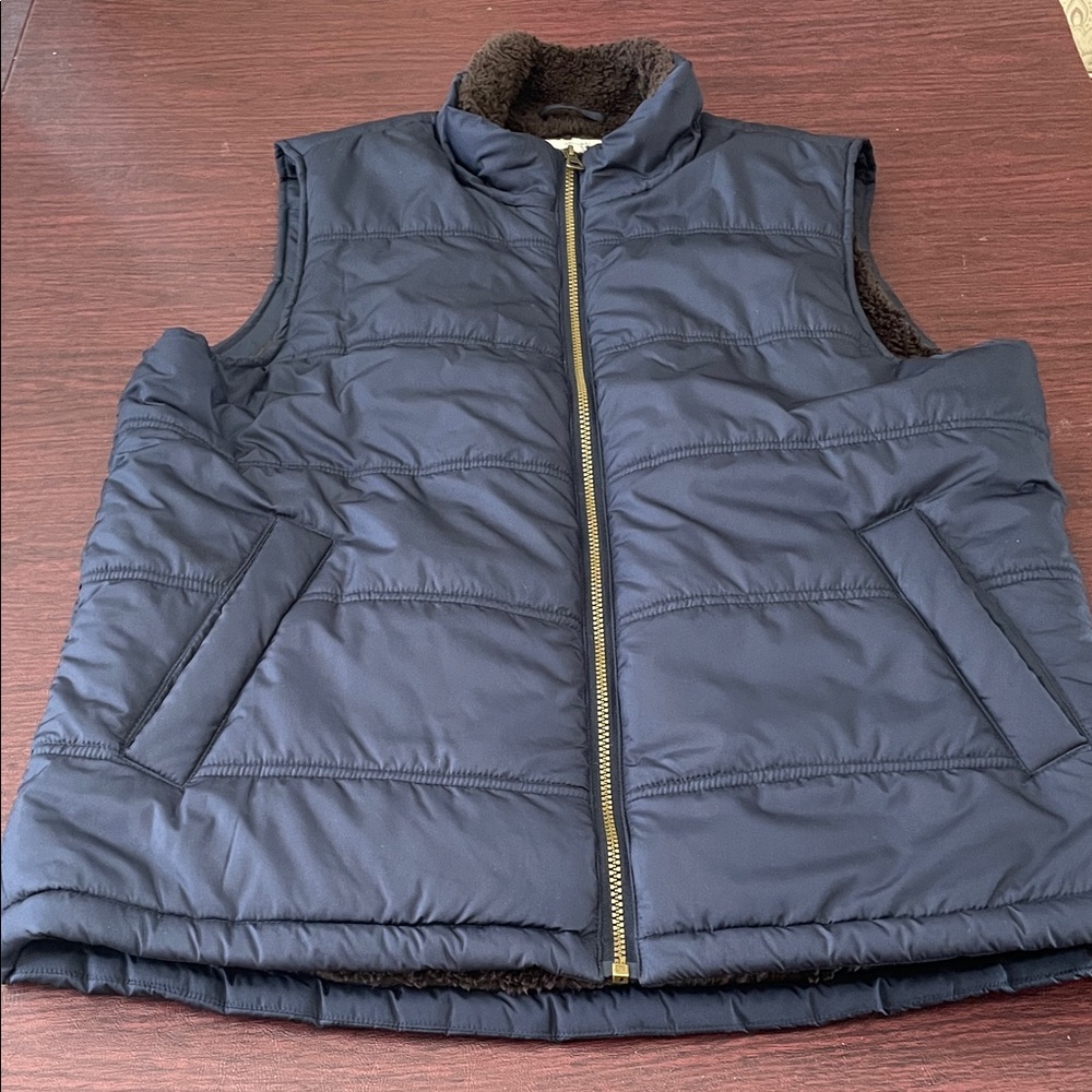 Weatherproof Men's Dark Blue Puffer Vest